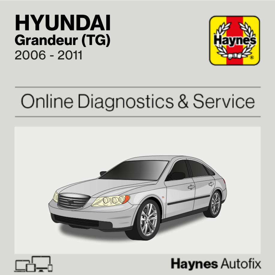 Hyundai Grandeur (TG) 2006 to 2011 Haynes Online Diagnostics & Service Guide
