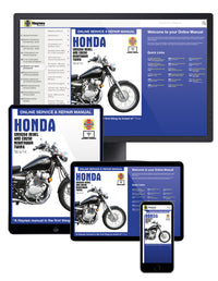 Honda CMX250 Rebel & CB250 Nighthawk Twins (1985-2016) Haynes Repair Manual