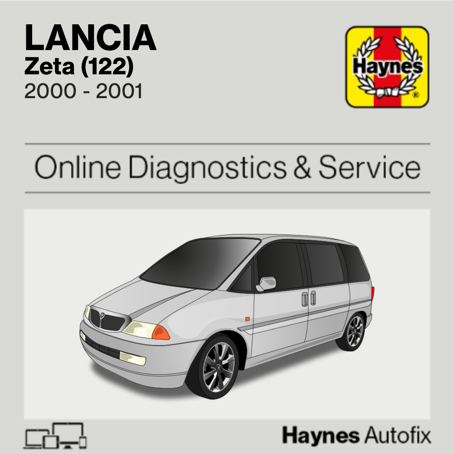 Lancia Zeta (122) 2000 to 2001 Haynes Online Diagnostics & Service Guide