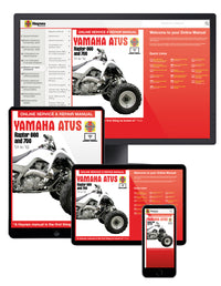 Yamaha Raptor 660 & 700 ATVs (2001-2012) Haynes Repair Manual