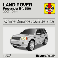 Land Rover Freelander II (L359) 2007 to 2014 Haynes Online Diagnostics & Service Guide