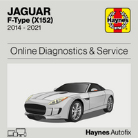 Jaguar F-Type (X152) 2014 to 2021 Haynes Online Diagnostics & Service Guide