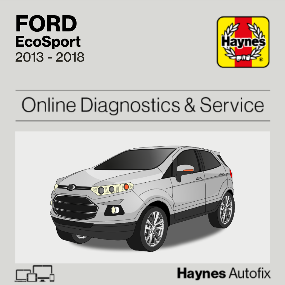 Ford EcoSport 2013 to 2018 Haynes Online Diagnostics & Service Guide