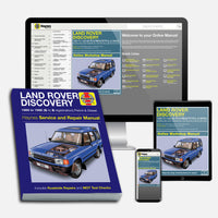 Land Rover Discovery Petrol & Diesel (1989-1998) Haynes Repair Manual Bundle