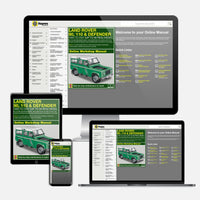 Land Rover 90, 110 & Defender Diesel (1983-2007) Haynes Repair Manual Online Manual