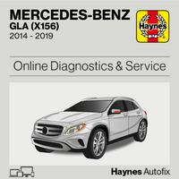 Mercedes-Benz GLA (X156) 2014 to 2019 Haynes Online Diagnostics & Service Guide