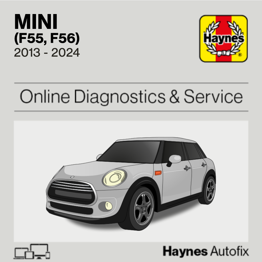 Mini Mini (F55, F56) 2013 to 2024 Haynes Online Diagnostics & Service Guide