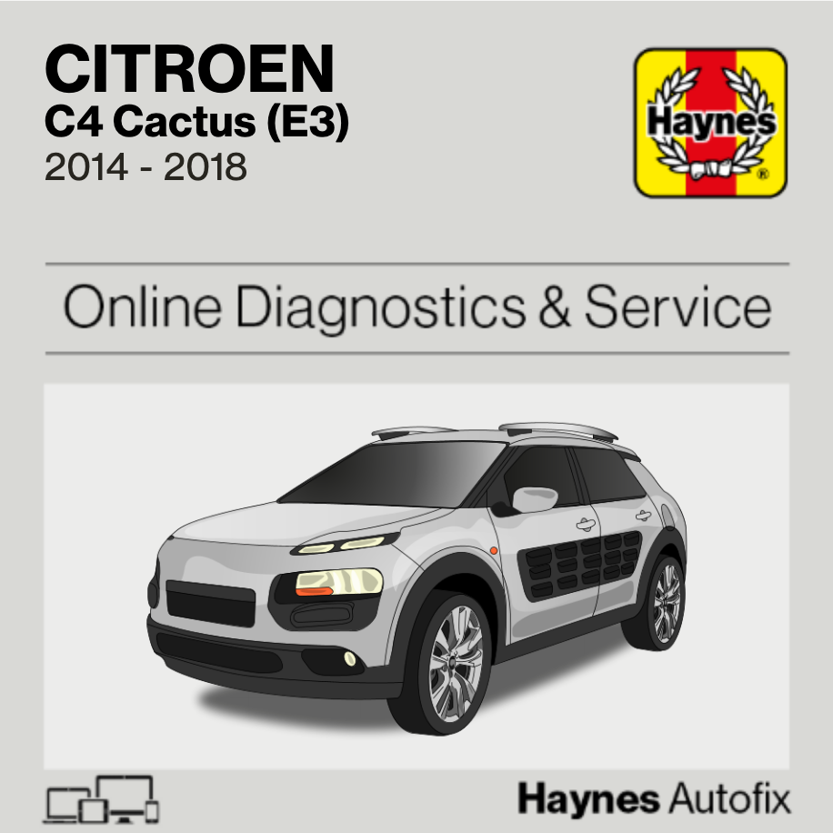 Citroen C4 Cactus (E3) 2014 to 2018 Haynes Online Diagnostics & Service Guide
