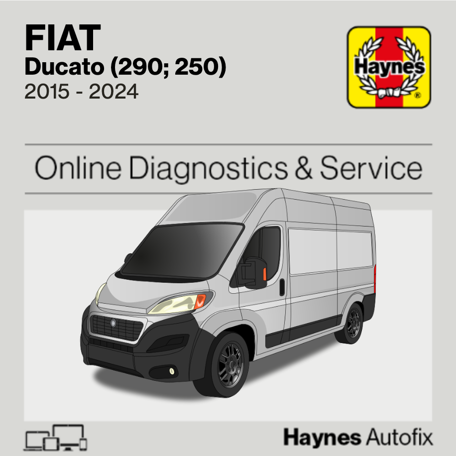 Fiat Ducato (290; 250) 2015 to 2024 Haynes Online Diagnostics & Service Guide