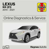 Lexus NX (Z1) 2014 to 2021 Haynes Online Diagnostics & Service Guide