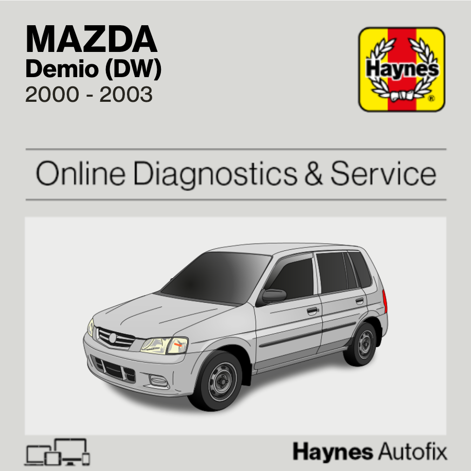 Mazda Demio (DW) 2000 to 2003 Haynes Online Diagnostics & Service Guide