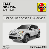 Fiat 500X (334) 2015 to 2021 Haynes Online Diagnostics & Service Guide