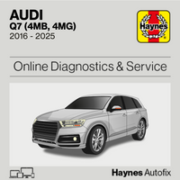 Audi Q7 (4MB, 4MG) 2016 to 2025 Haynes Online Diagnostics & Service Guide