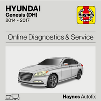 Hyundai Genesis (DH) 2014 to 2017 Haynes Online Diagnostics & Service Guide