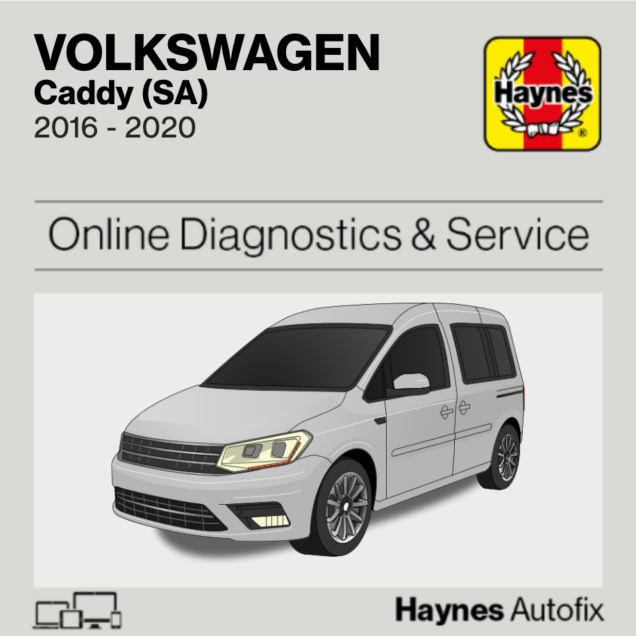 Volkswagen Caddy (SA) 2016 to 2020 Haynes Online Diagnostics & Service Guide