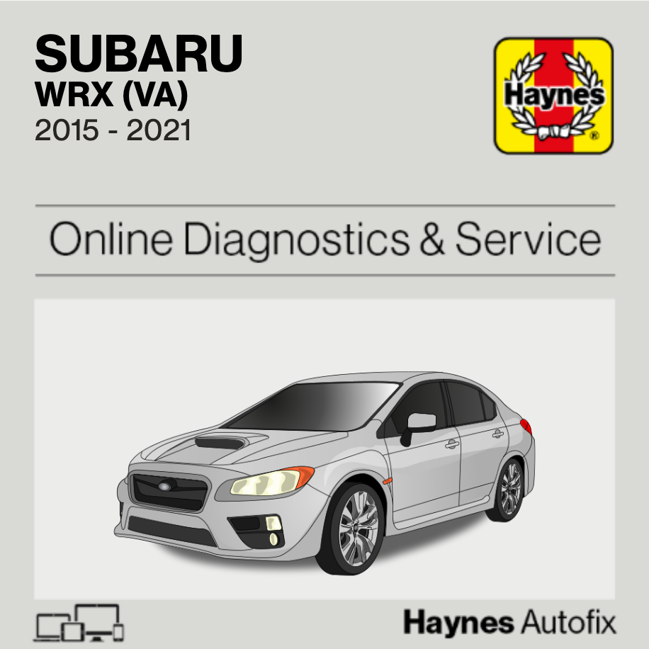 Subaru WRX (VA) 2015 to 2021 Haynes Online Diagnostics & Service Guide