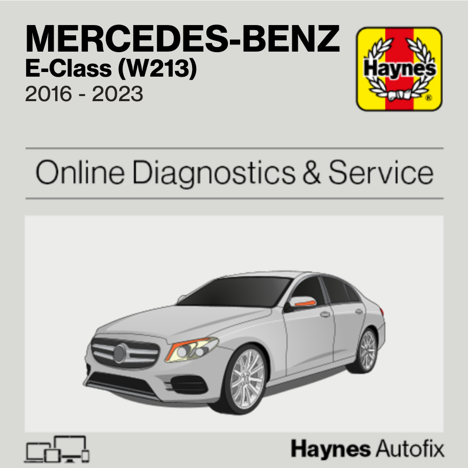 Mercedes-Benz E-Class (W213) 2016 to 2023 Haynes Online Diagnostics & Service Guide