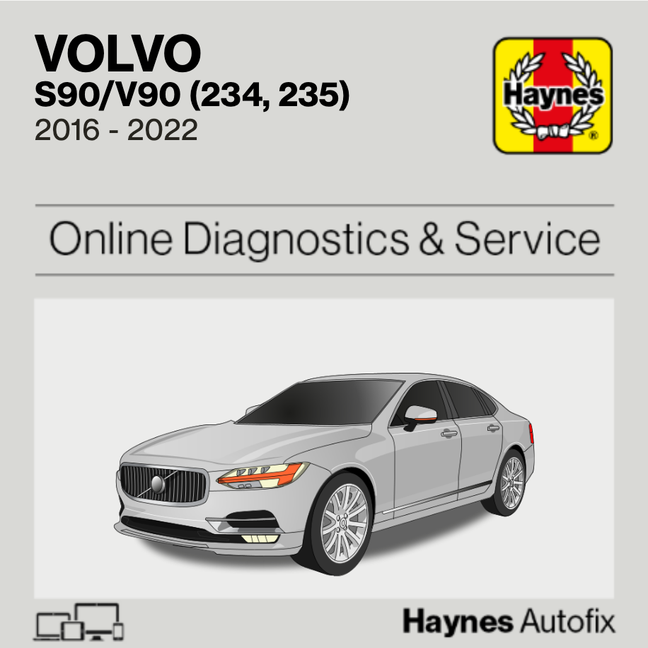 Volvo S90/V90 (234, 235) 2016 to 2022 Haynes Online Diagnostics & Service Guide