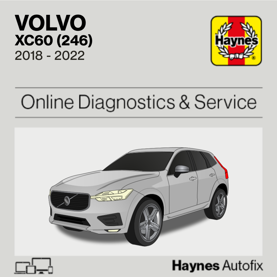 Volvo XC60 (246) 2018 to 2022 Haynes Online Diagnostics & Service Guide