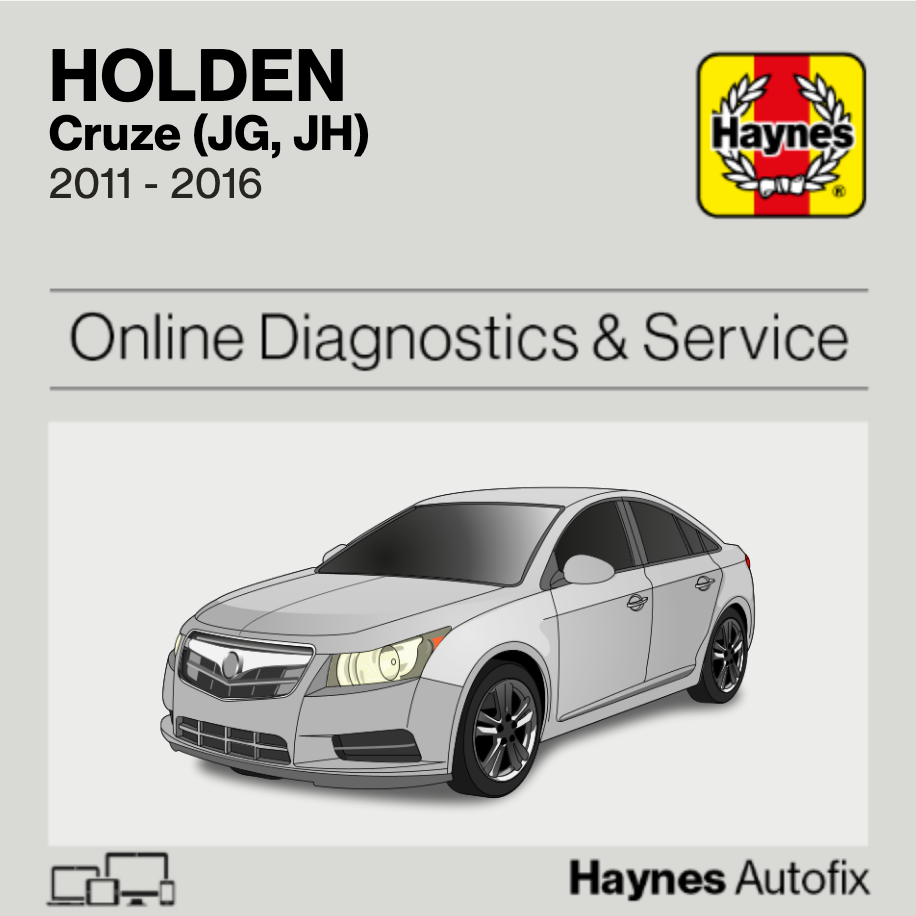 Holden Cruze (JG, JH) 2011 to 2016 Haynes Online Diagnostics & Service Guide
