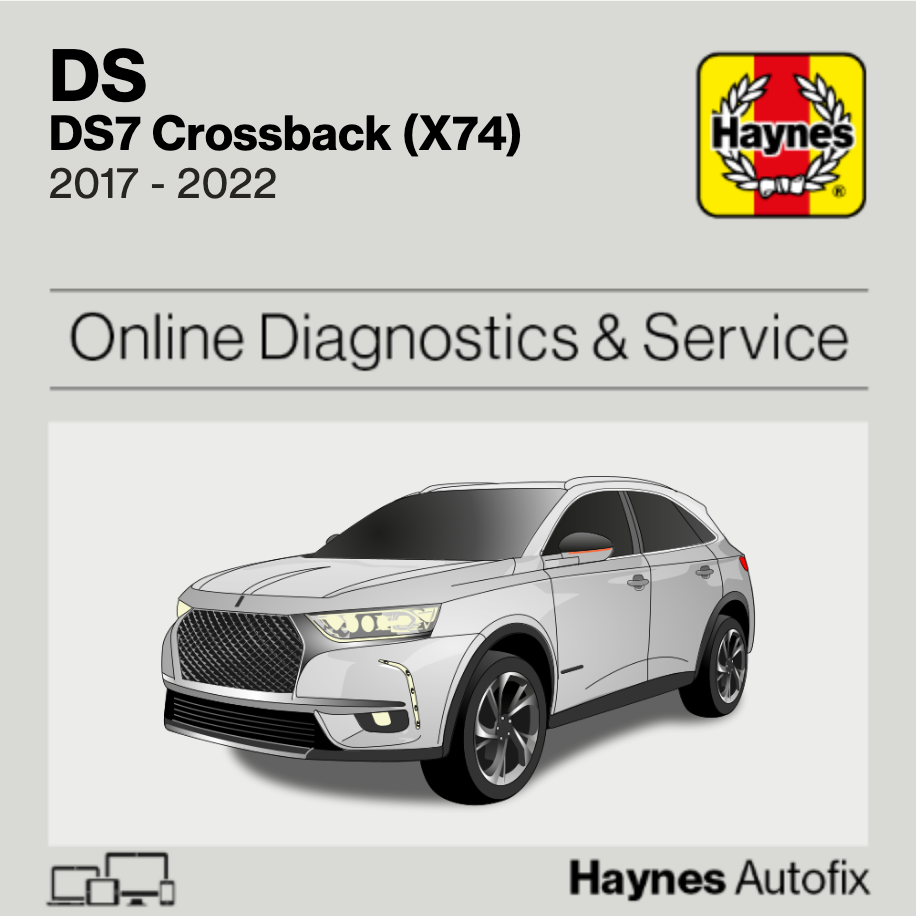 DS DS7 Crossback (X74) 2017 to 2022 Haynes Online Diagnostics & Service Guide