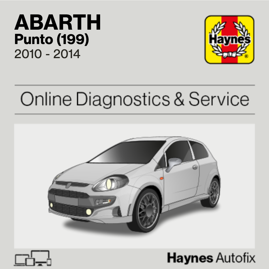 Abarth Punto (199) 2010 to 2014 Haynes Online Diagnostics & Service Guide