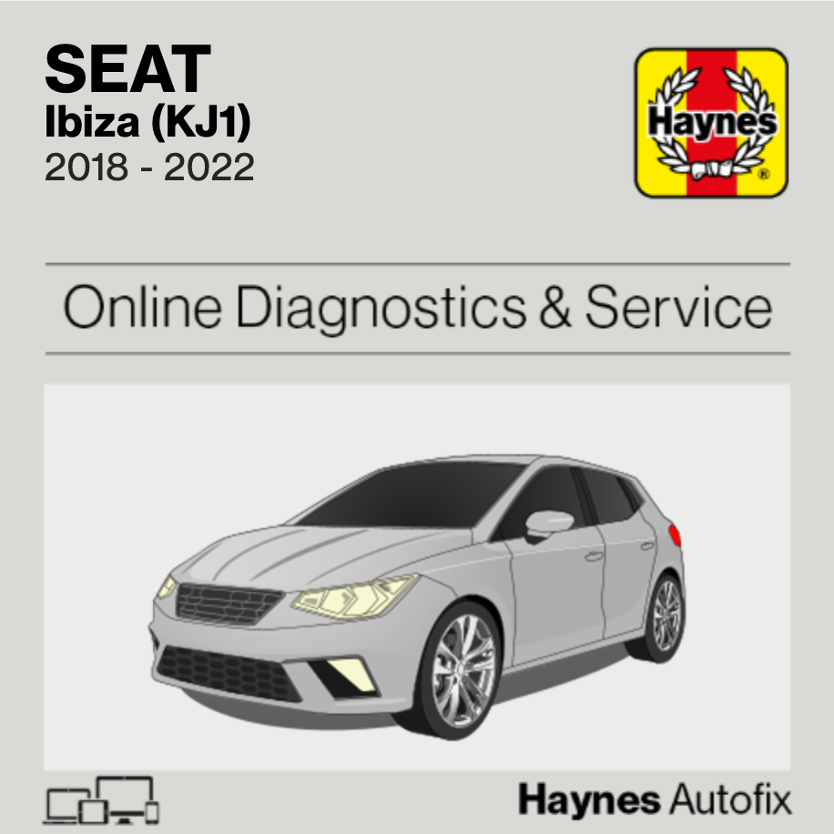 Seat Ibiza (KJ1) 2018 to 2022 Haynes Online Diagnostics & Service Guide