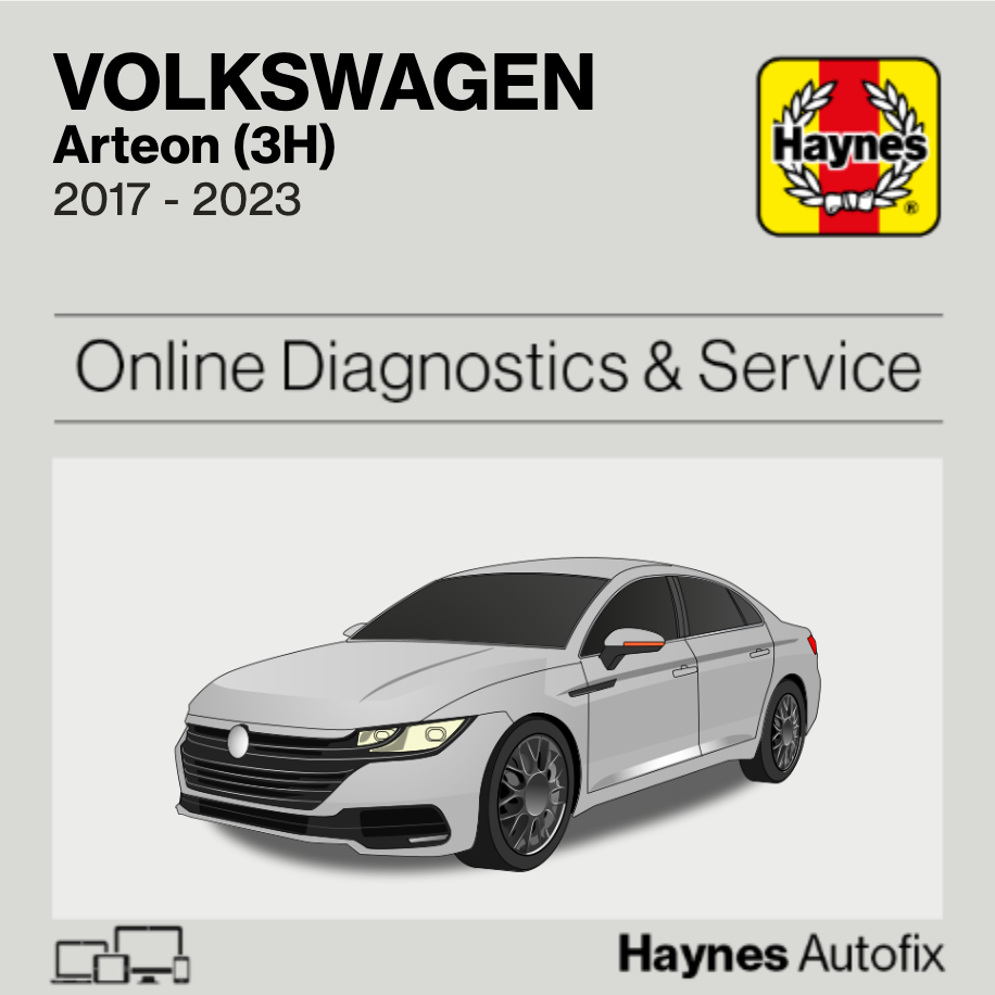 Volkswagen Arteon (3H) 2017 to 2023 Haynes Online Diagnostics & Service Guide