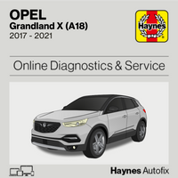 Opel Grandland X (A18) 2017 to 2021 Haynes Online Diagnostics & Service Guide