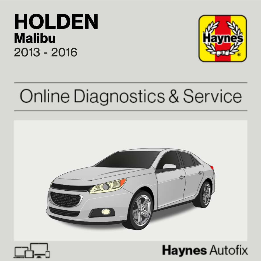 Holden Malibu 2013 to 2016 Haynes Online Diagnostics & Service Guide