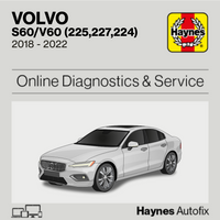 Volvo S60/V60 (225,227,224) 2018 to 2022 Haynes Online Diagnostics & Service Guide