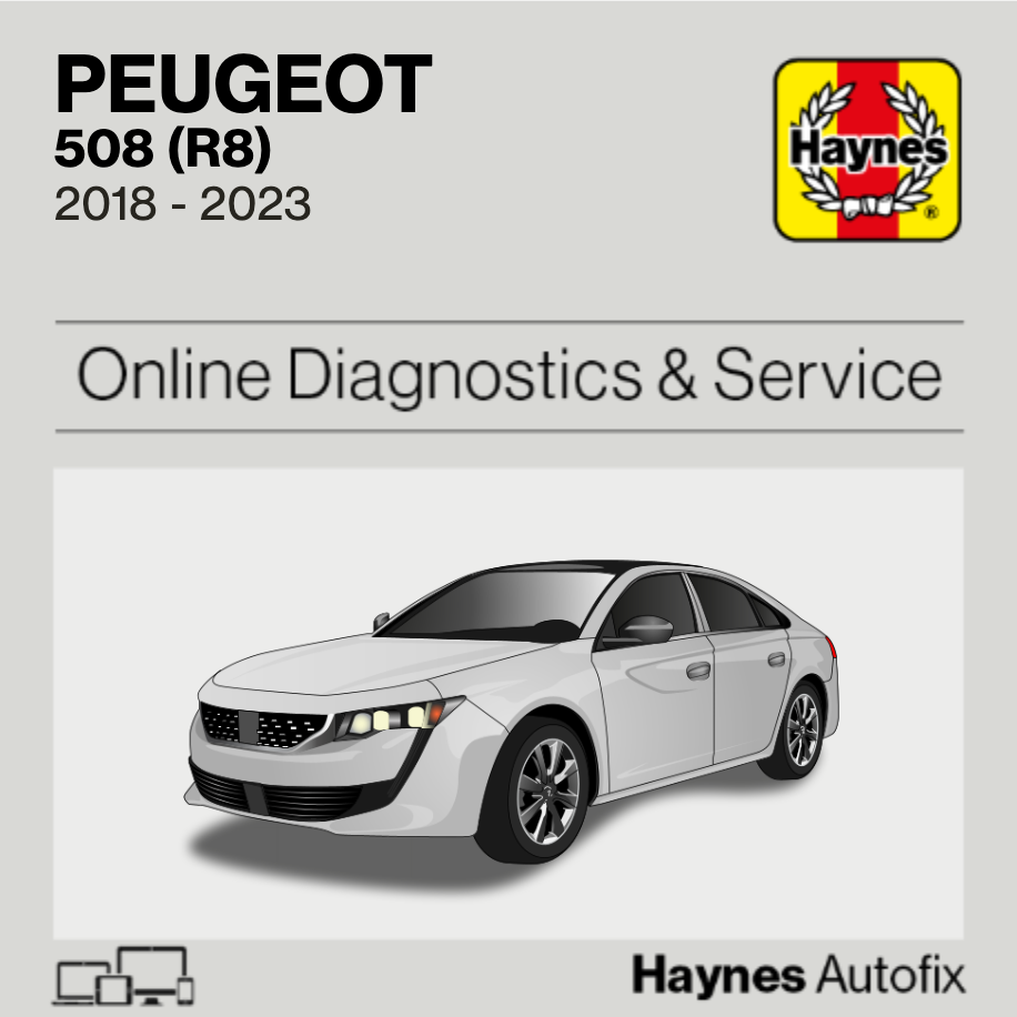 Peugeot 508 (R8) 2018 to 2023 Haynes Online Diagnostics & Service Guide