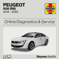 Peugeot 508 (R8) 2018 to 2023 Haynes Online Diagnostics & Service Guide