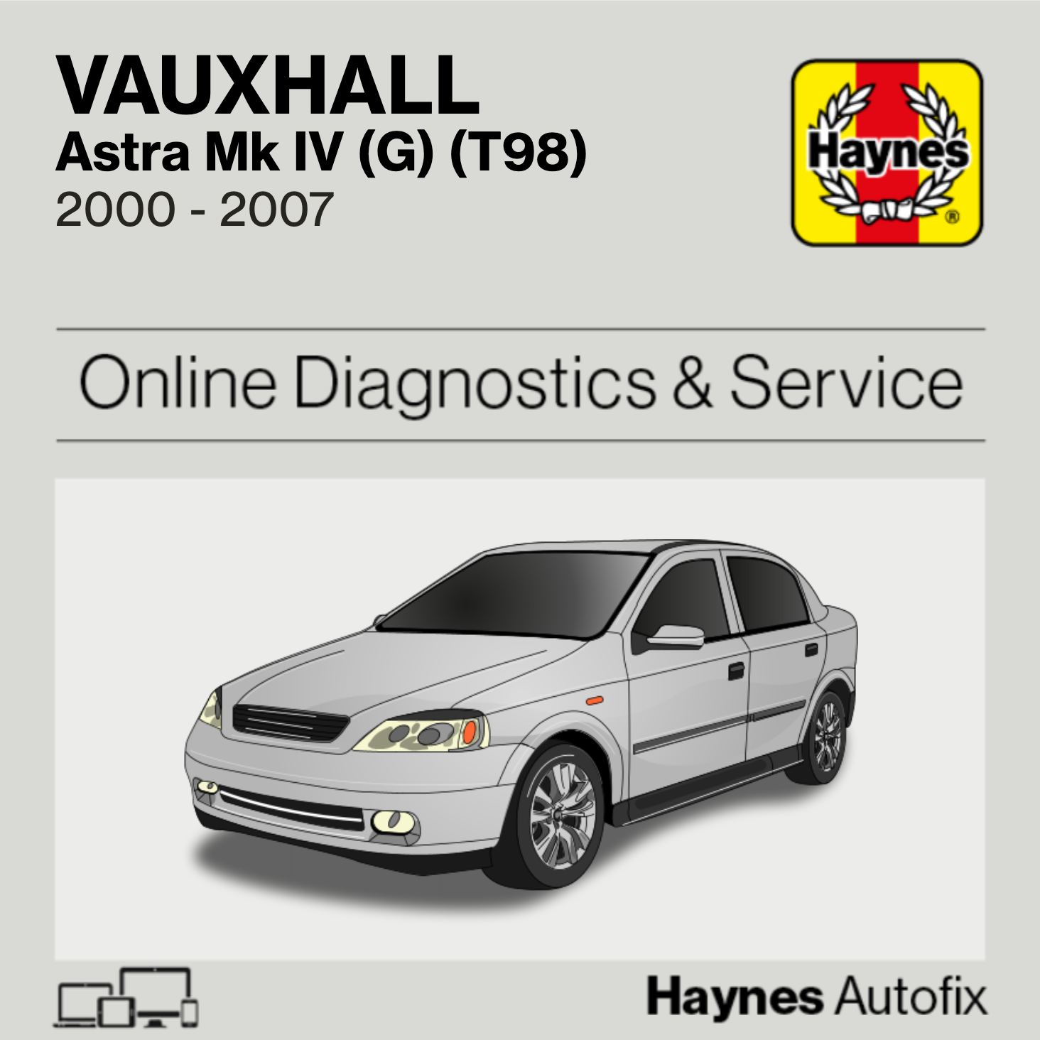 Vauxhall Astra Mk IV (G) (T98) 2000 to 2007 Haynes Online Diagnostics & Service Guide