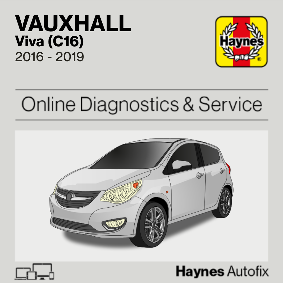 Vauxhall Viva (C16) 2016 to 2019 Haynes Online Diagnostics & Service Guide
