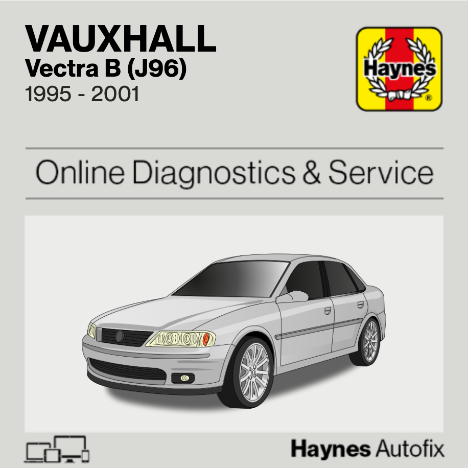 Vauxhall Vectra B (J96) 1995 to 2001 Haynes Online Diagnostics & Service Guide