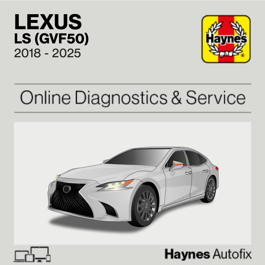 Lexus LS (GVF50) 2018 to 2025 Haynes Online Diagnostics & Service Guide