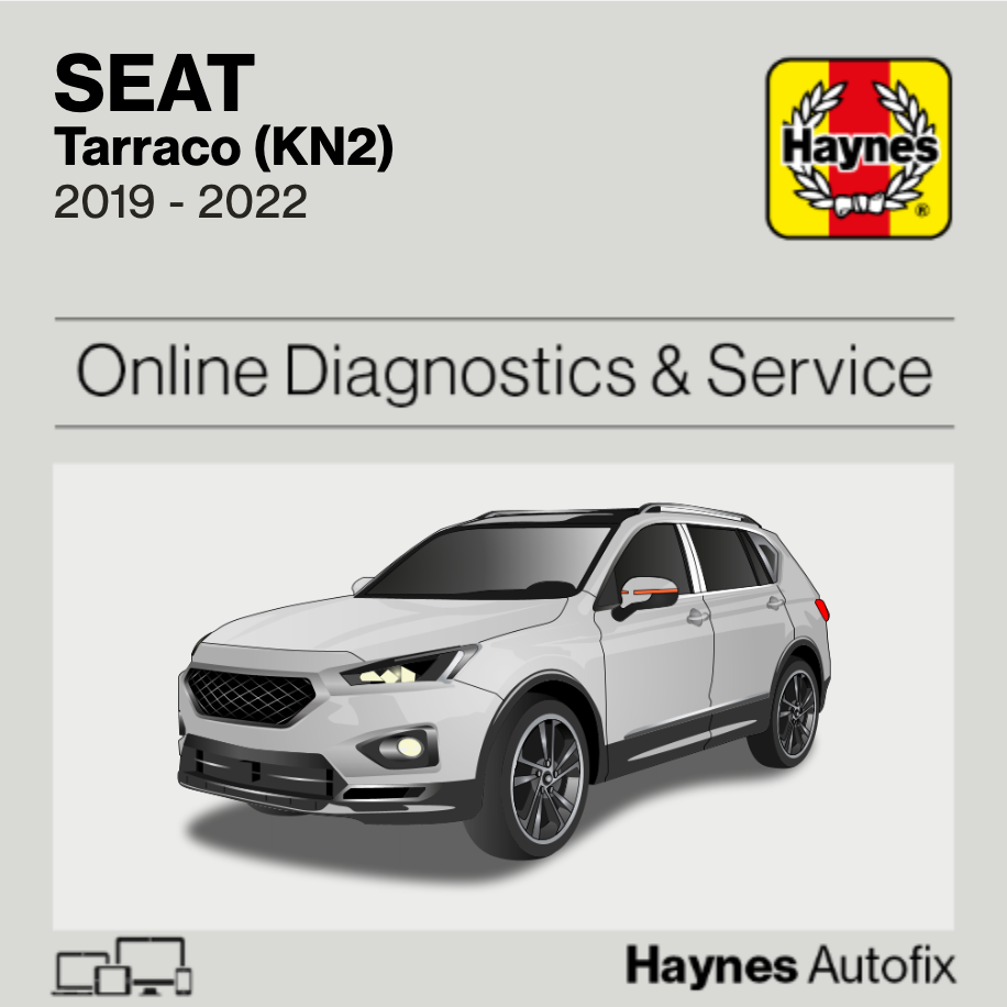 Seat Tarraco (KN2) 2019 to 2022 Haynes Online Diagnostics & Service Guide