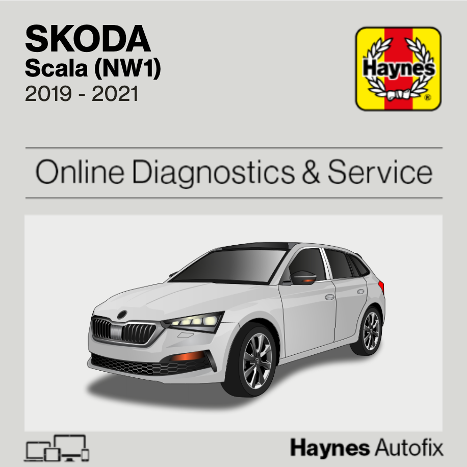 Skoda Scala (NW1) 2019 to 2021 Haynes Online Diagnostics & Service Guide