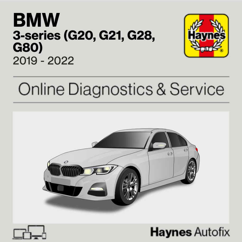 BMW 3-Series (G20, G21, G28, G80) 2019 to 2022 Haynes Online Diagnostics & Service Guide