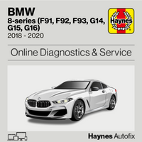 BMW 8-Series (F91, F92, F93, G14, G15, G16) 2018 to 2020 Haynes Online Diagnostics & Service Guide