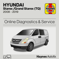 Hyundai Starex /Grand Starex (TQ) 2008 to 2019 Haynes Online Diagnostics & Service Guide