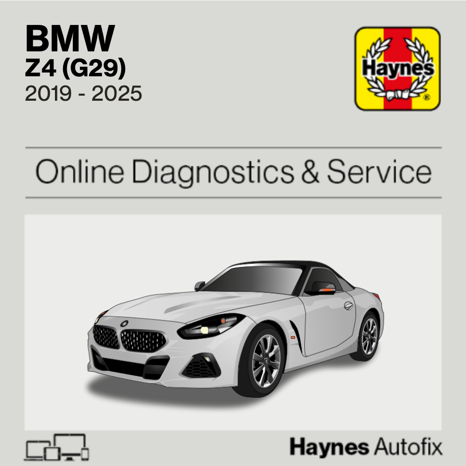 BMW Z4 (G29) 2019 to 2025 Haynes Online Diagnostics & Service Guide