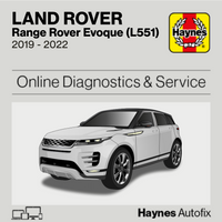 Land Rover Range Rover Evoque (L551) 2019 to 2022 Haynes Online Diagnostics & Service Guide