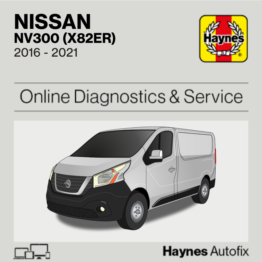 Nissan NV300 (X82ER) 2016 to 2021 Haynes Online Diagnostics & Service Guide