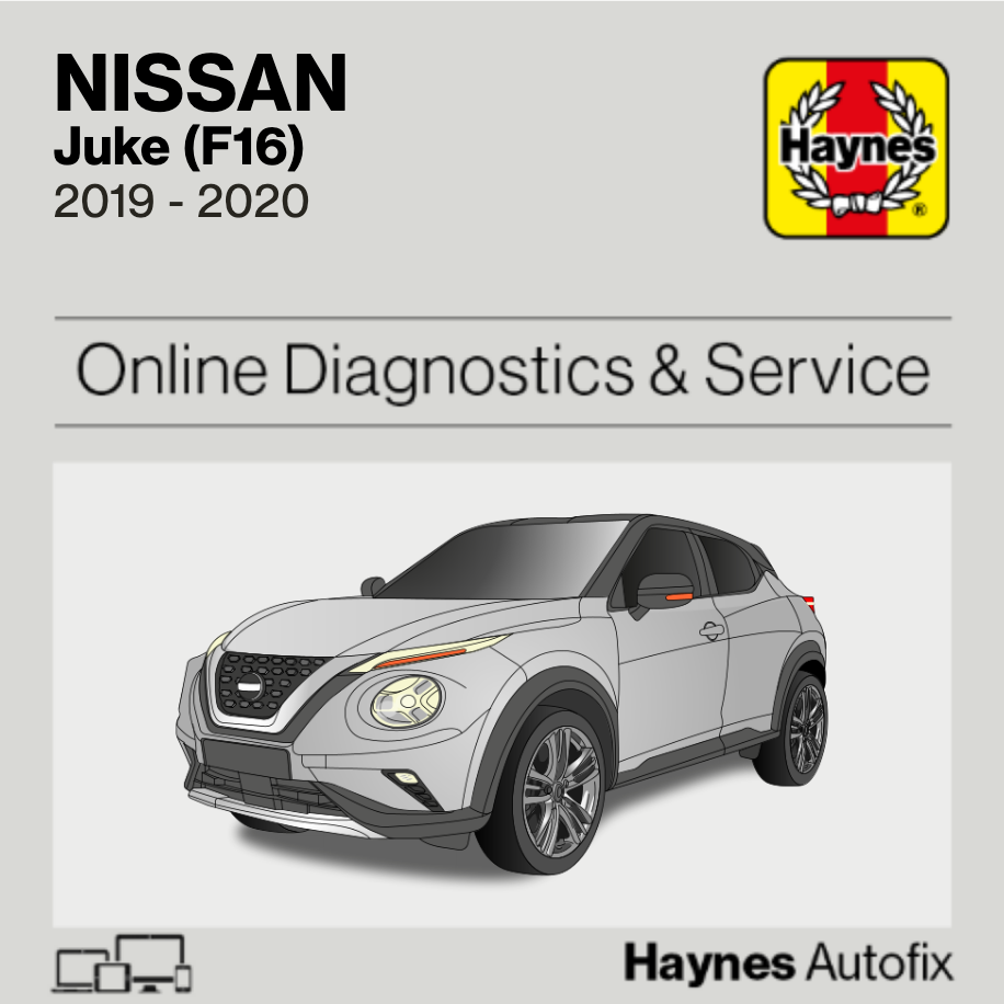Nissan Juke (F16) 2019 to 2020 Haynes Online Diagnostics & Service Guide