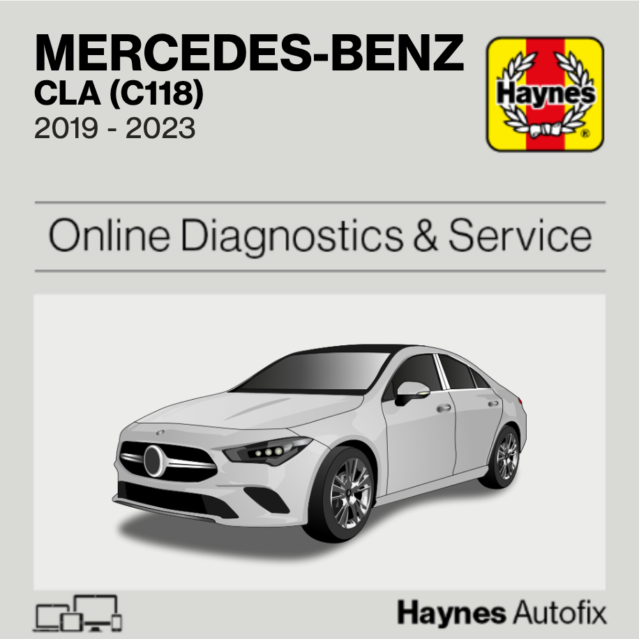 Mercedes-Benz CLA (C118) 2019 to 2023 Haynes Online Diagnostics & Service Guide