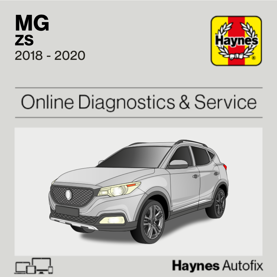 MG ZS 2018 to 2020 Haynes Online Diagnostics & Service Guide