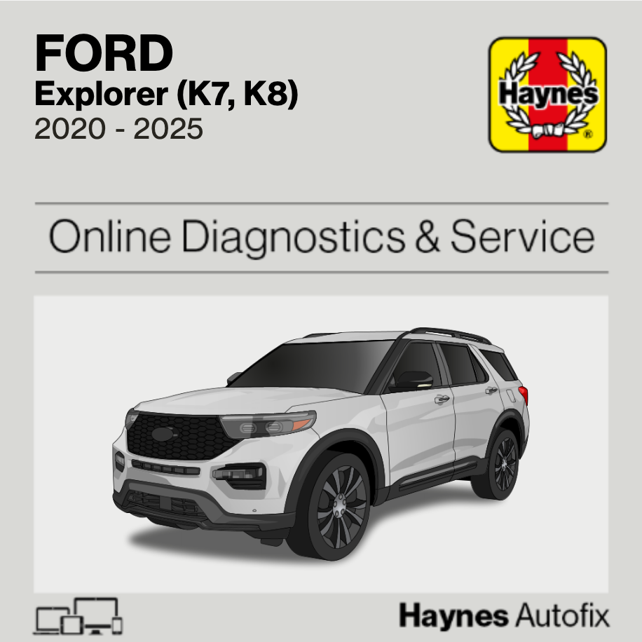 Ford Explorer (K7, K8) 2020 to 2025 Haynes Online Diagnostics & Service Guide