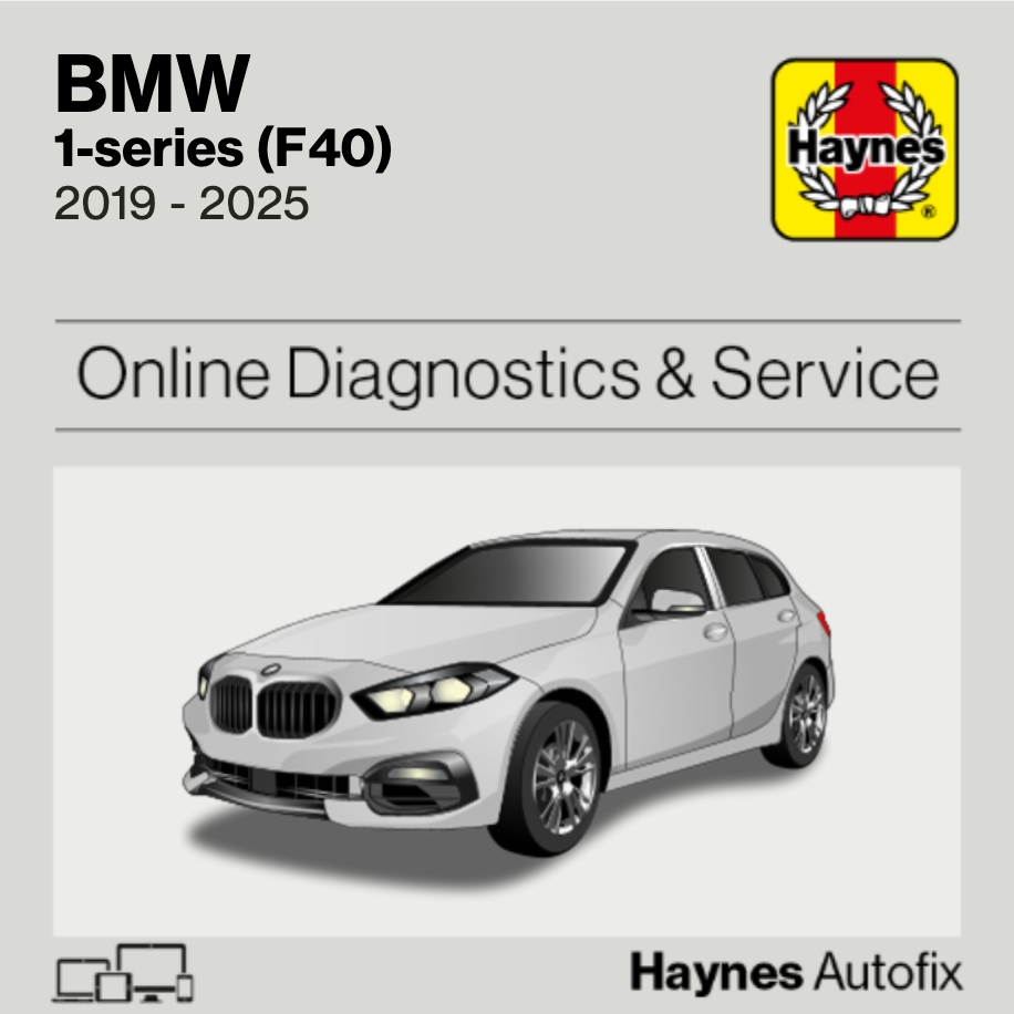 BMW 1-Series (F40) 2019 to 2025 Haynes Online Diagnostics & Service Guide